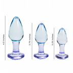 Butties Butt Plug by Maia - 3 Piece Acrylic Anal Plug Set
