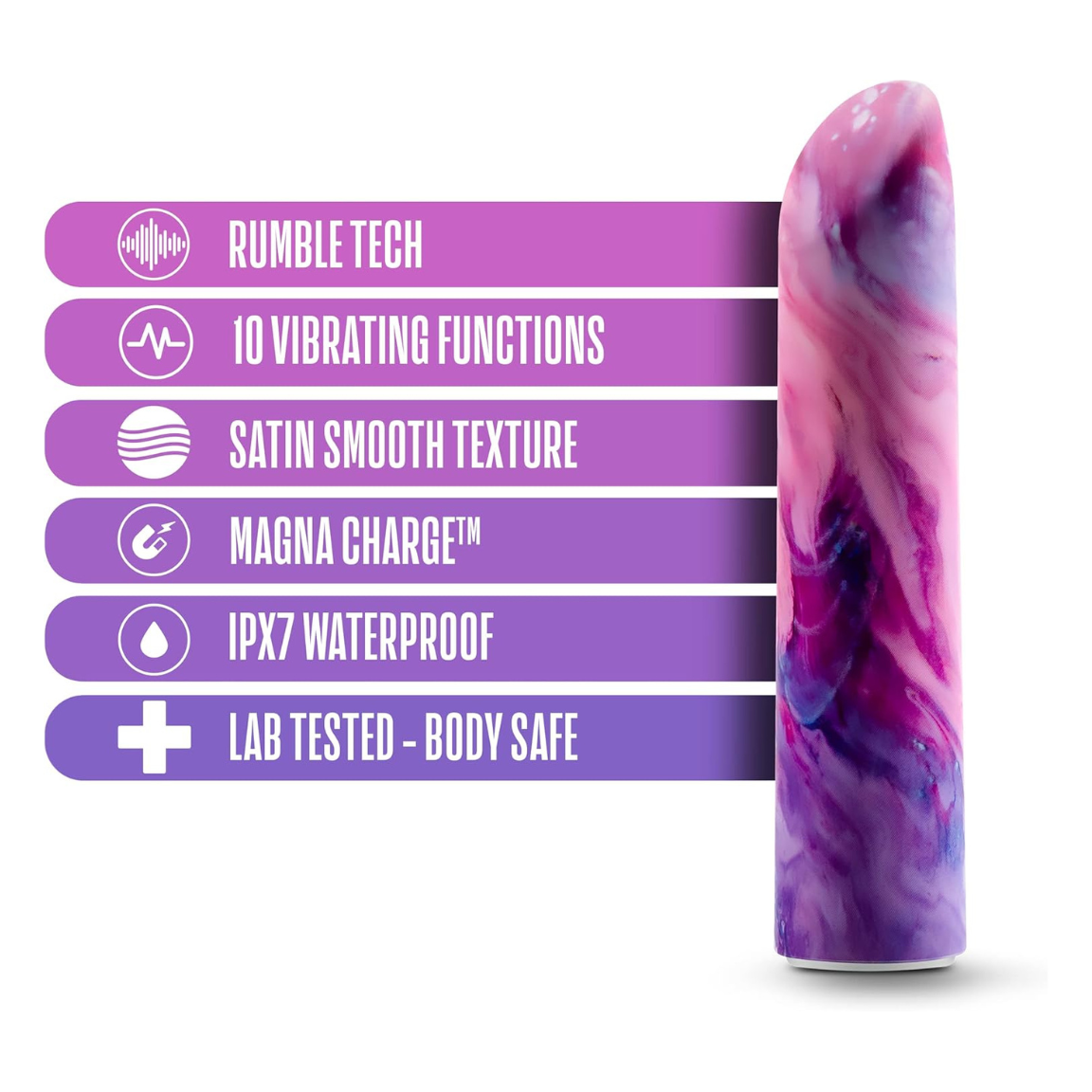 Limited Addiction Vibrator By Blush® - Entangle Power Vibe Lilac Vibrator with Powerful RumboTech™ Technology