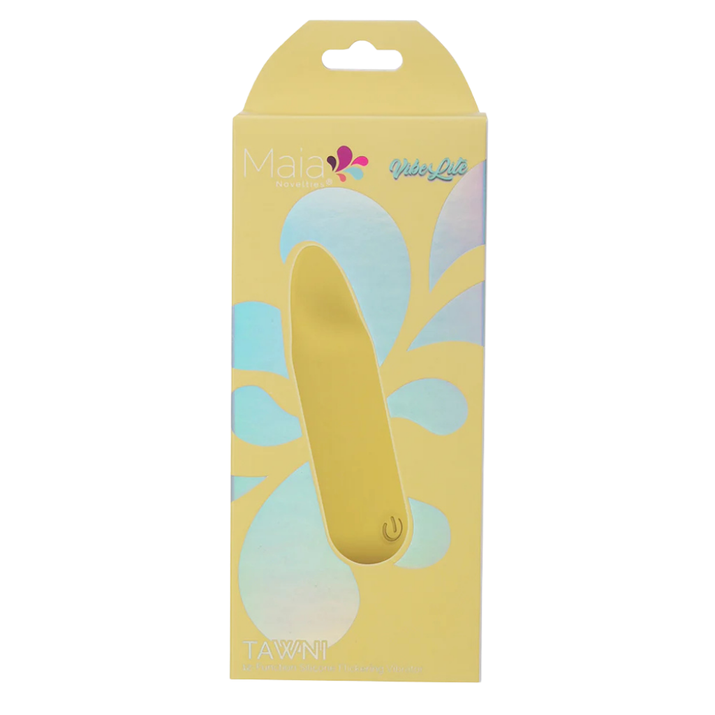 Tawni Vibelite by Maia | 12-Function Rechargeable Silicone Flickering Vibrator