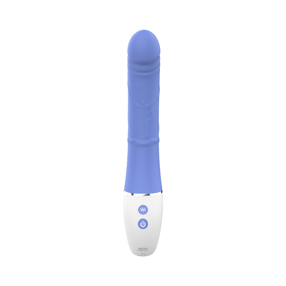 Nobü Essentials – Römi Dual Silicone Vibe – Blue