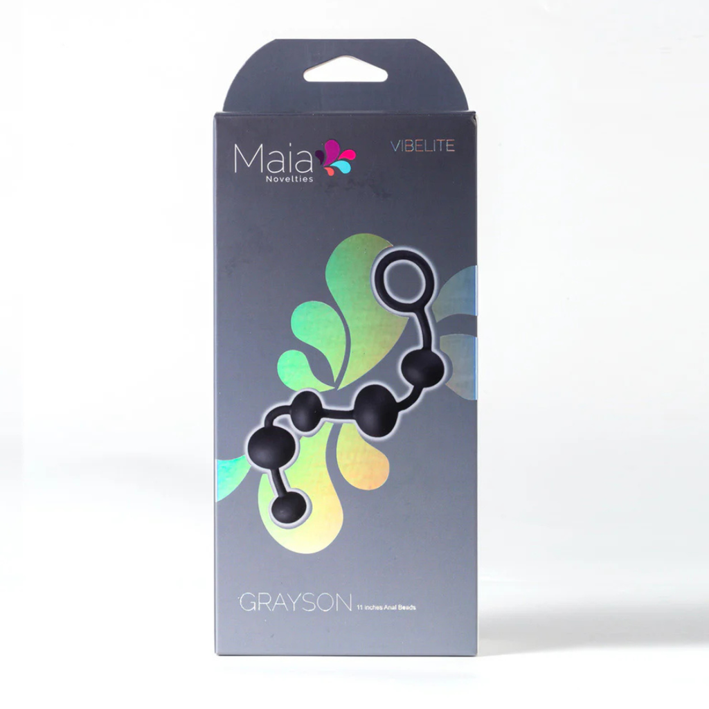 Grayson Silicone Anal Beads by Maia - Vibelite Anal Beads