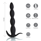 Mason Butt Plug by Maia - 15-Function USB Rechargeable Remote Control Silicone Butt Plug