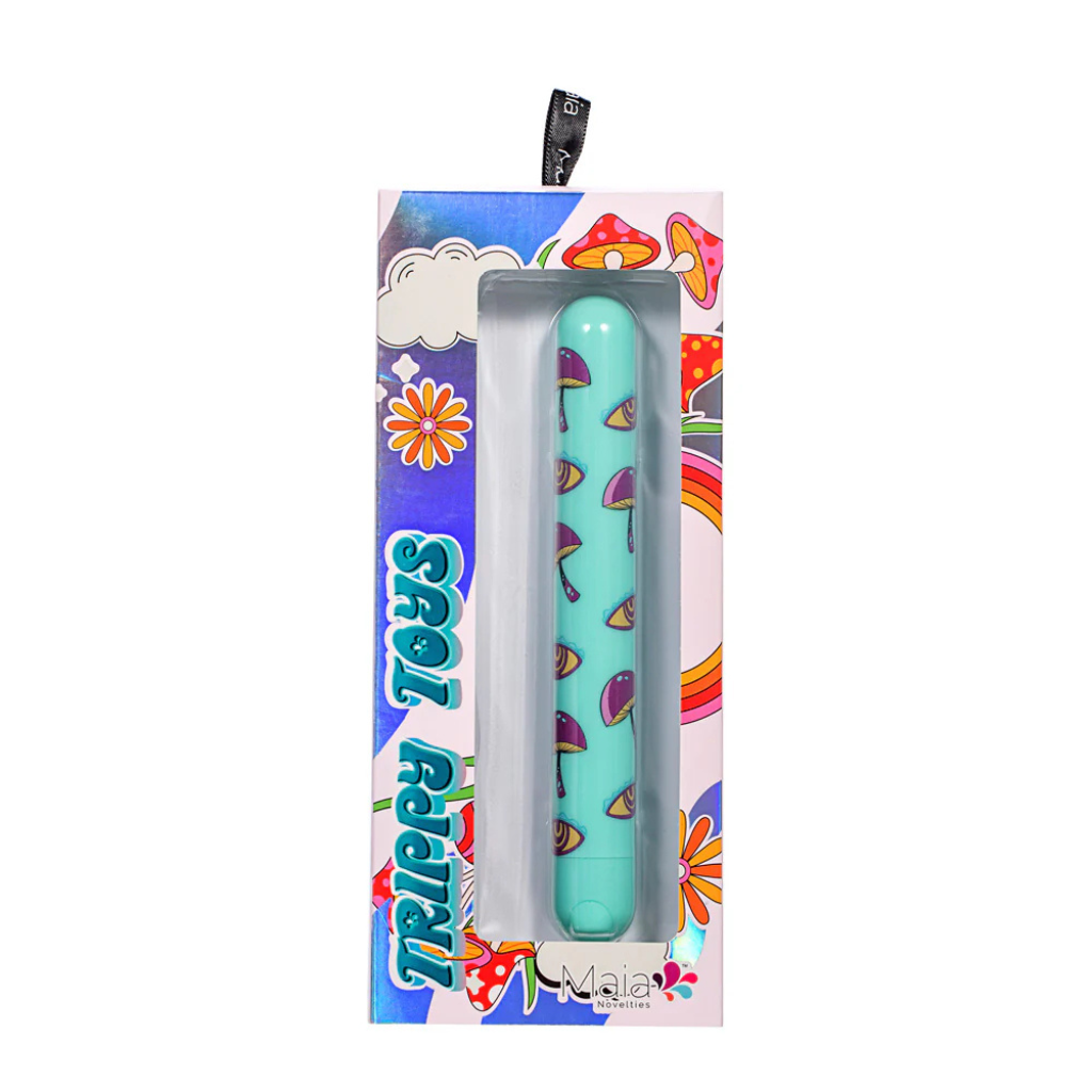 Lucy Bullet by Maia - Mushroom Pattern Rechargeable X-Long Bullet