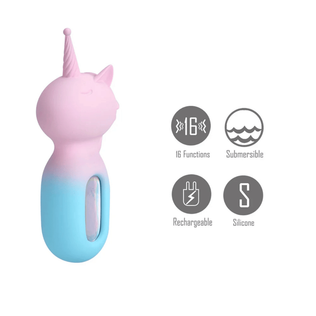 Unie Mini Wand by Maia - 16 Function Unicorn Wand Vibrator