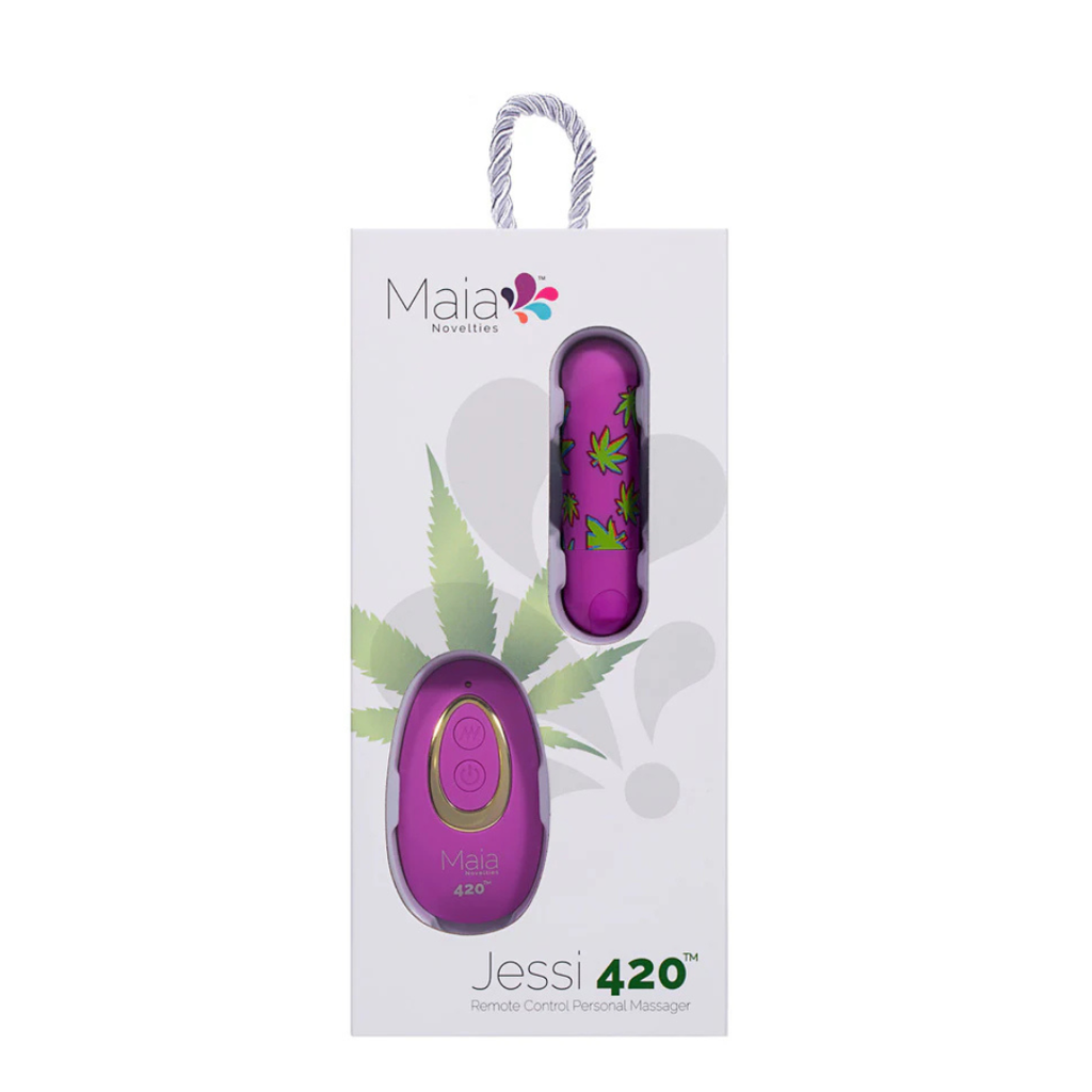Jessi 420 Bullet by Maia -  Remote Rechargeable Super Charged Mini Bullet