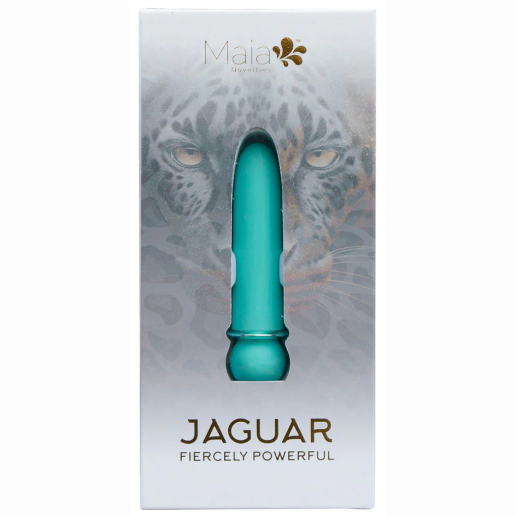 Jaguar Bullet by Maia - 10-Function Rechargeable Silicone Coated Super-Charged Bullet