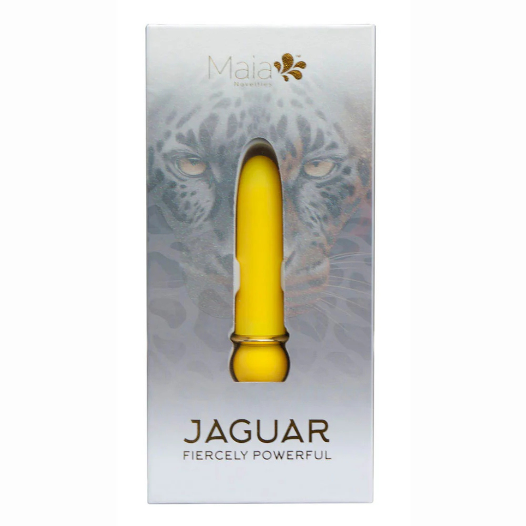 Jaguar Bullet by Maia - 10-Function Rechargeable Silicone Coated Super-Charged Bullet
