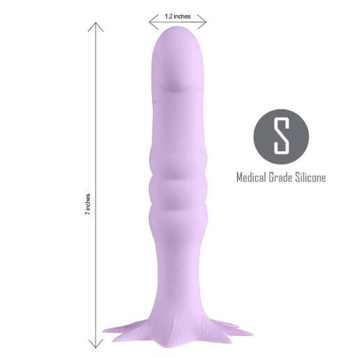 Dazey Dong by Maia - Cannabis Leaf Dong Purple 420 Series