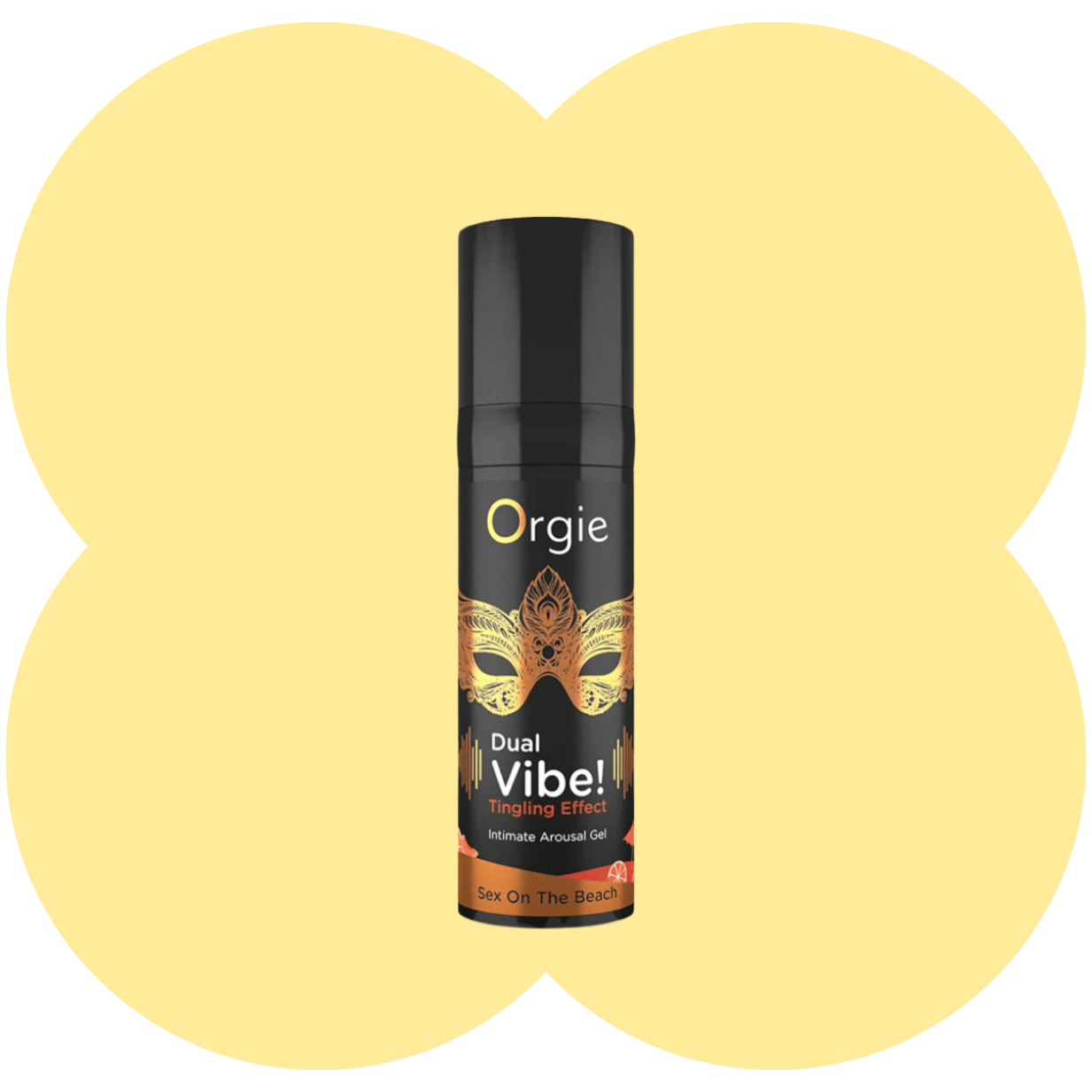 Orgie Dual Vibe! Kissable Liquid Vibrator