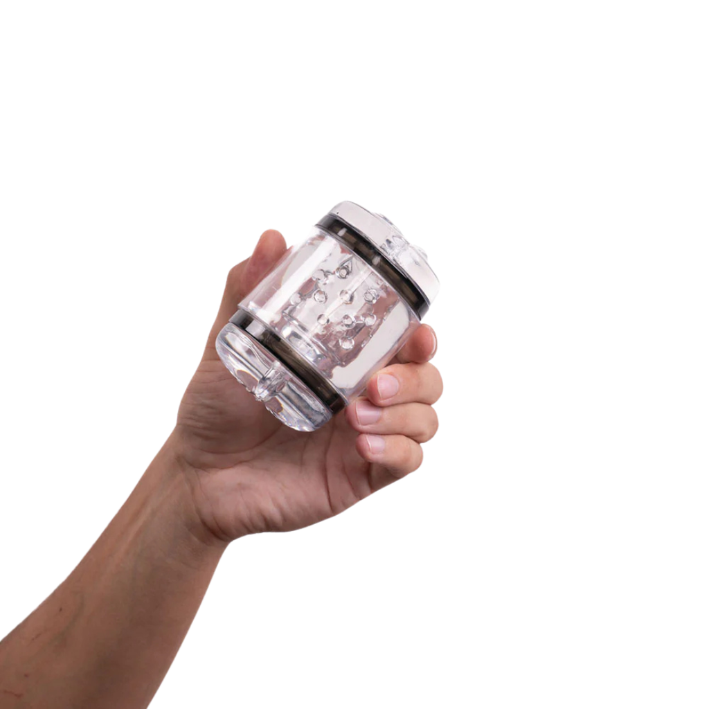 Anson Masturbator Cup by Maia - Crystal Clear Hard Cup Masturbator