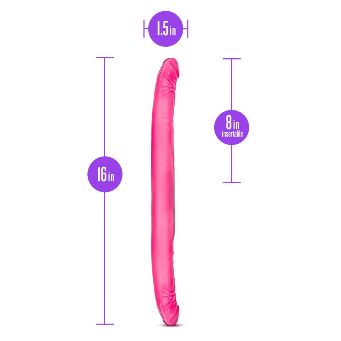 Blush 16" Double Dildo