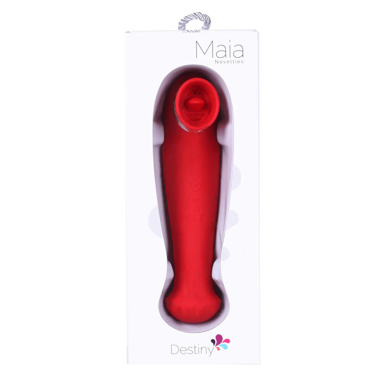 Destiny Vibrator Stimulator by Maia -  3-in-1 Stimulator with Suction + Vibration + Flickering Tongue