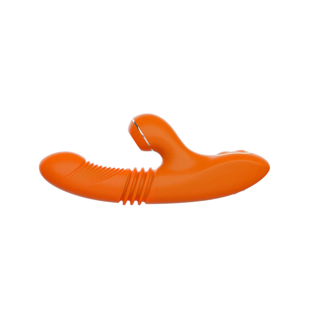 Tiffany Suction Vibrator Pro by Pure Envy - 7 Thrusting Action Rabbit Vibrator