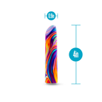 Limited Addiction Bullet Vibrator By Blush® - Psyche Power Vibe Rainbow Vibrator with Powerful RumboTech™ Technology