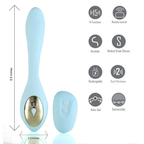Harmonie - 15-Function USB Rechargeable Remote Control Bendable Vibrator