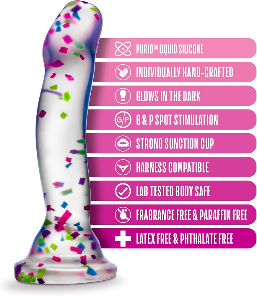 Hanky Panky Dildo by Neo Elite - Glow in the Dark
