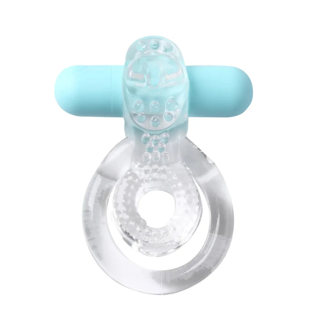 Maia Jayden body-safe cock ring with removable bullet vibrator and ergonomic design
