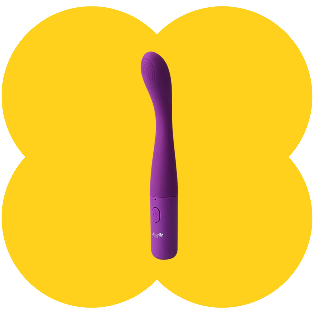 Maia Chelsi G-Spot stimulator with ergonomic curved body-safe design