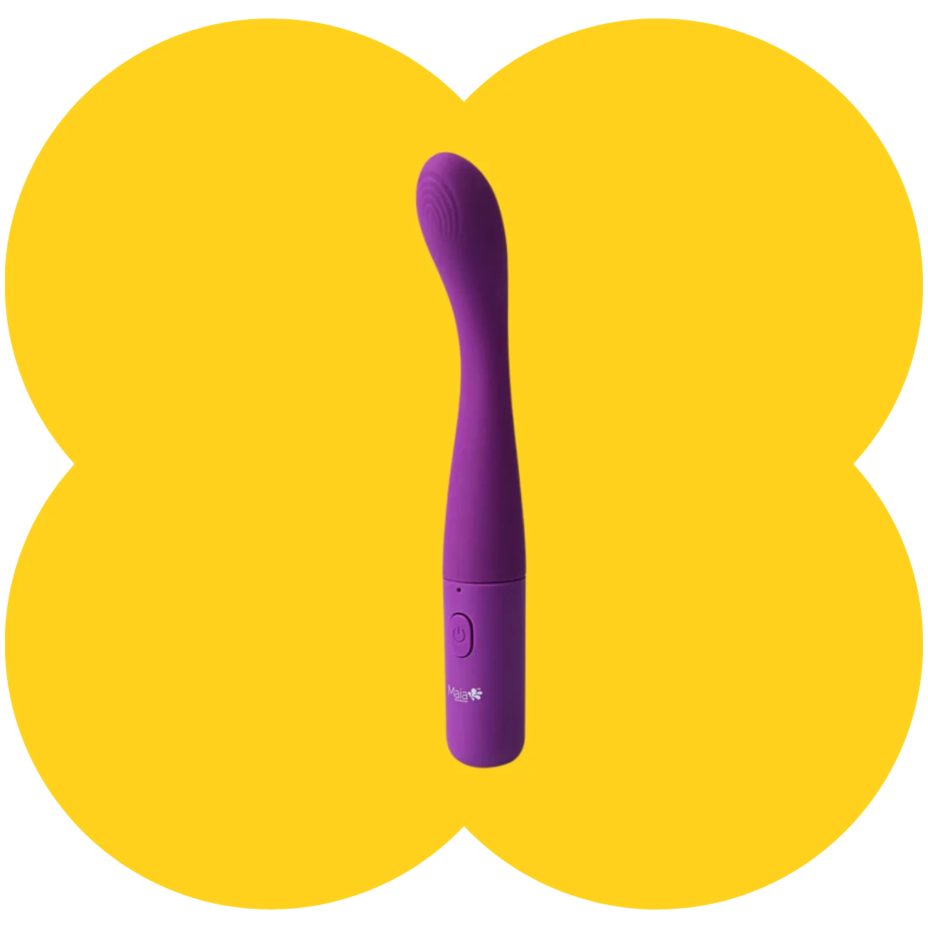 Maia Chelsi G-Spot stimulator with ergonomic curved body-safe design