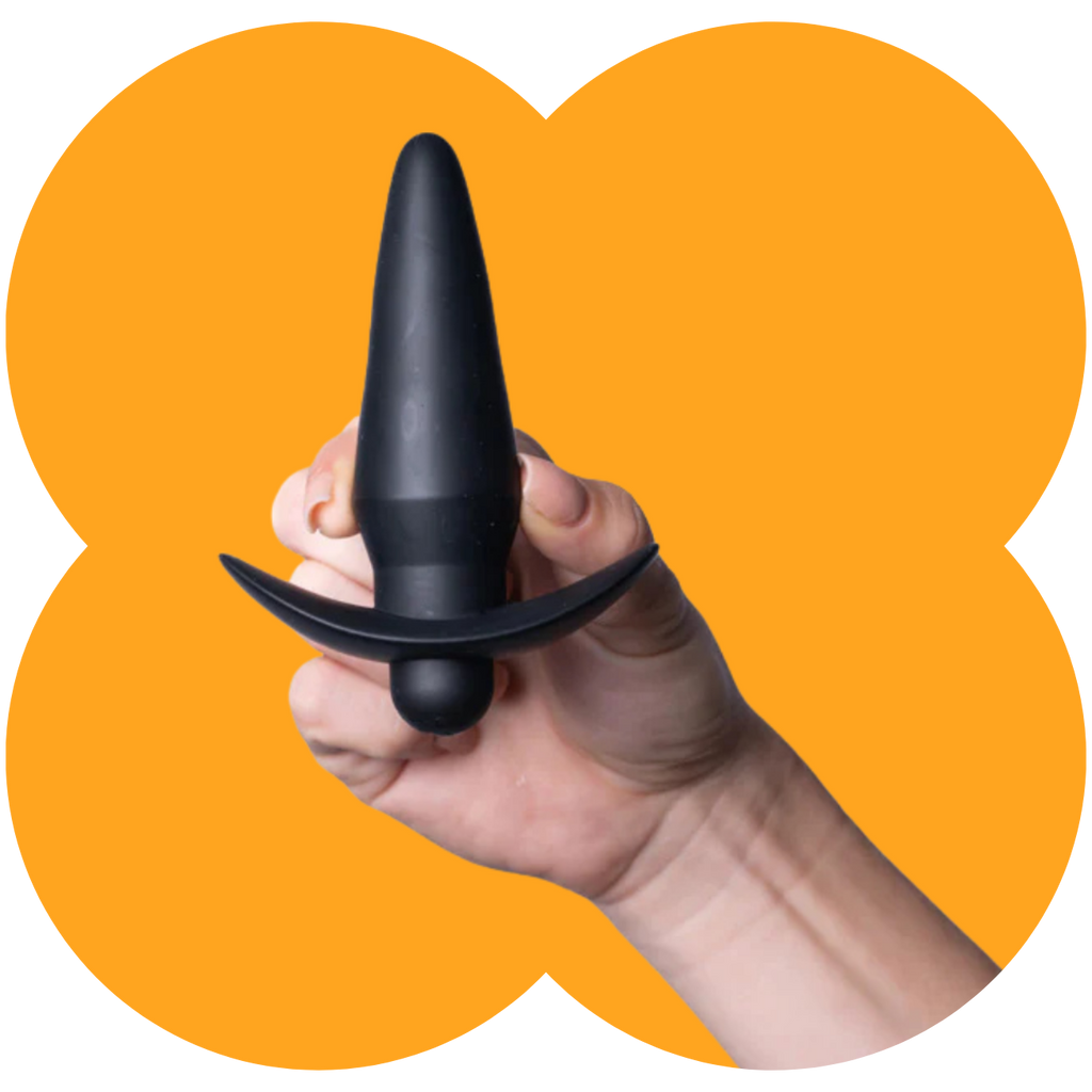 Maia Cody body-safe anal plug with ergonomic tapered design