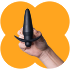 Maia Cody body-safe anal plug with ergonomic tapered design