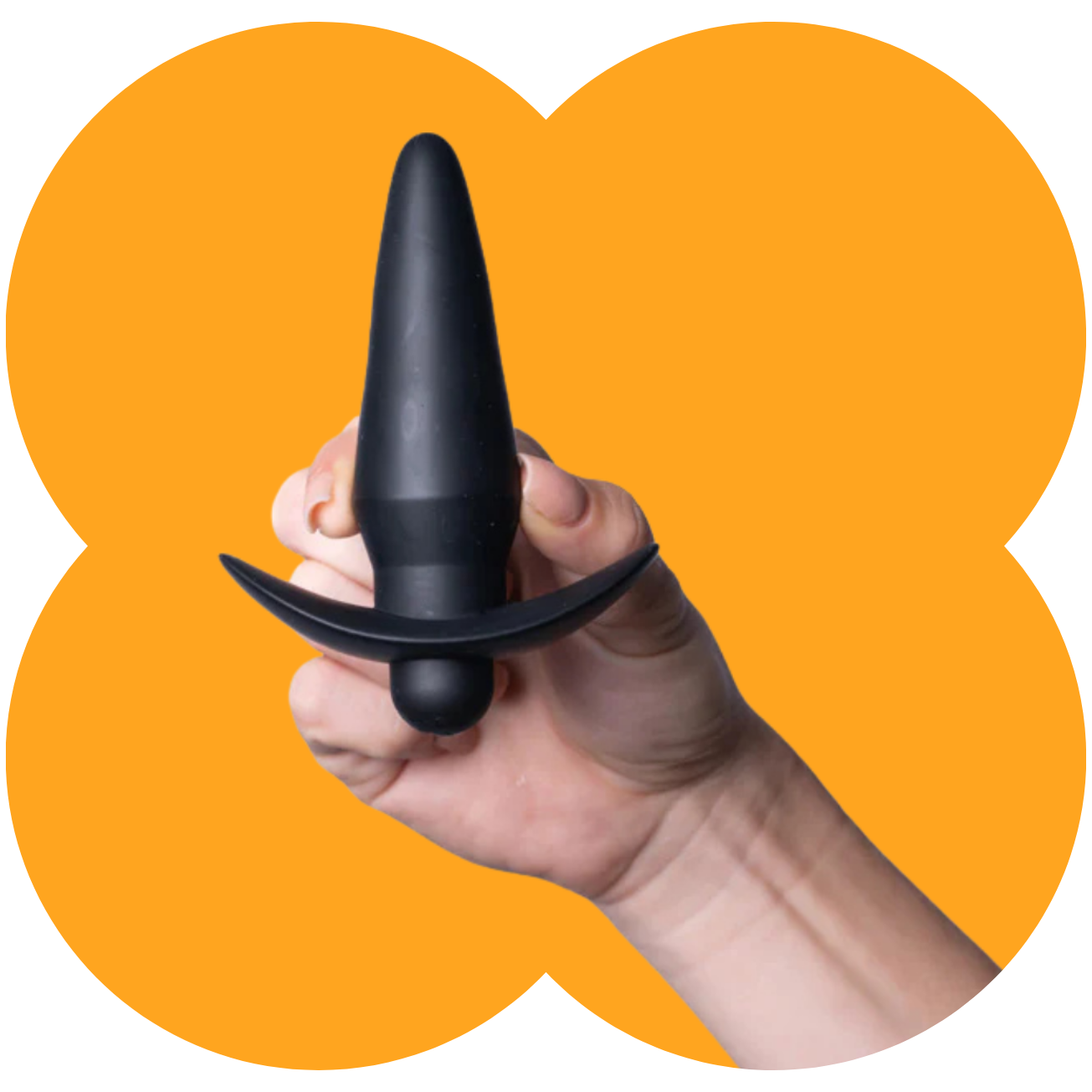 Maia Cody body-safe anal plug with ergonomic tapered design