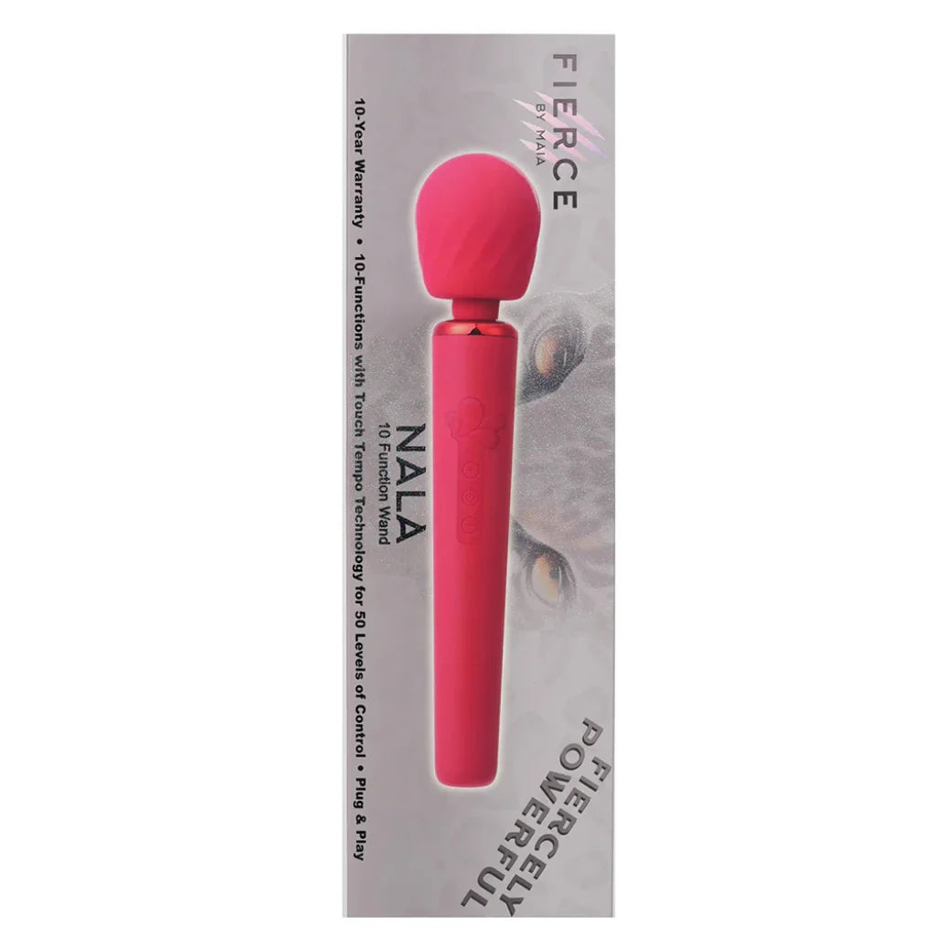 Maia Nala wand vibrator with ergonomic body-safe design
