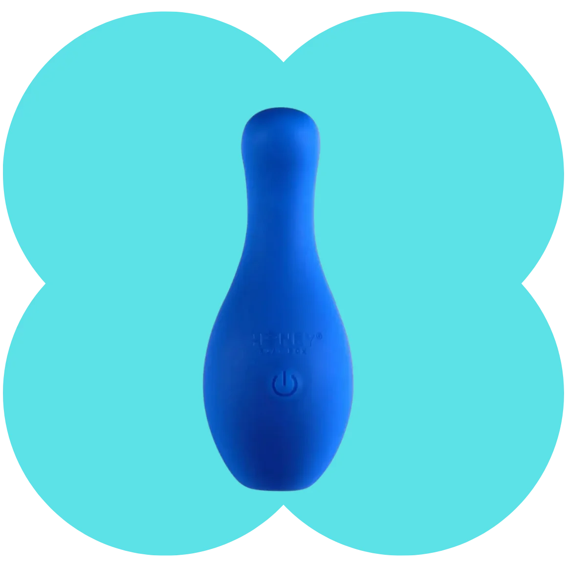 Honey PlayBox Striker bowling pin-shaped rechargeable personal vibrator with ergonomic body-safe design

