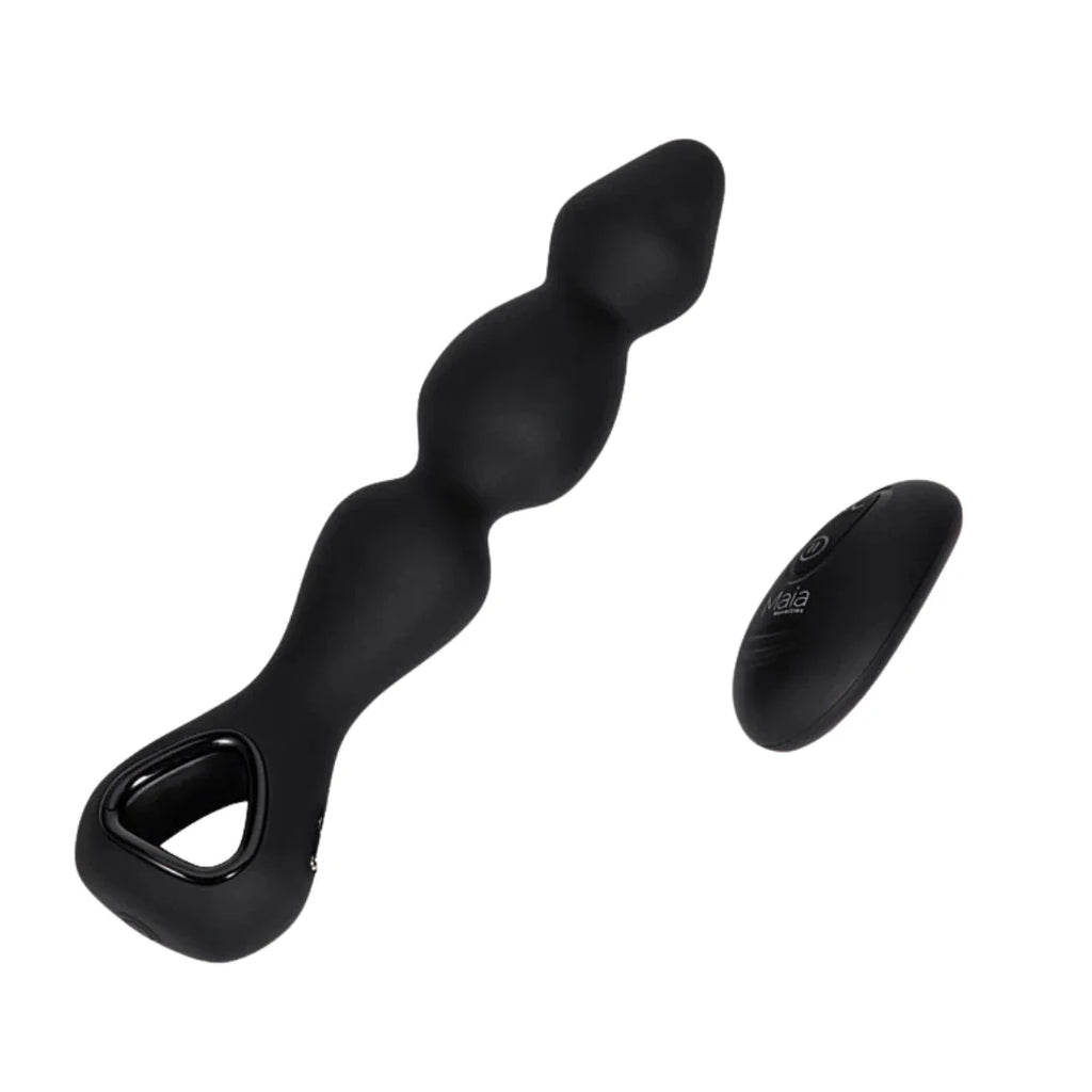 Maia Hudson anal vibrator with ergonomic body-safe design and adjustable vibration