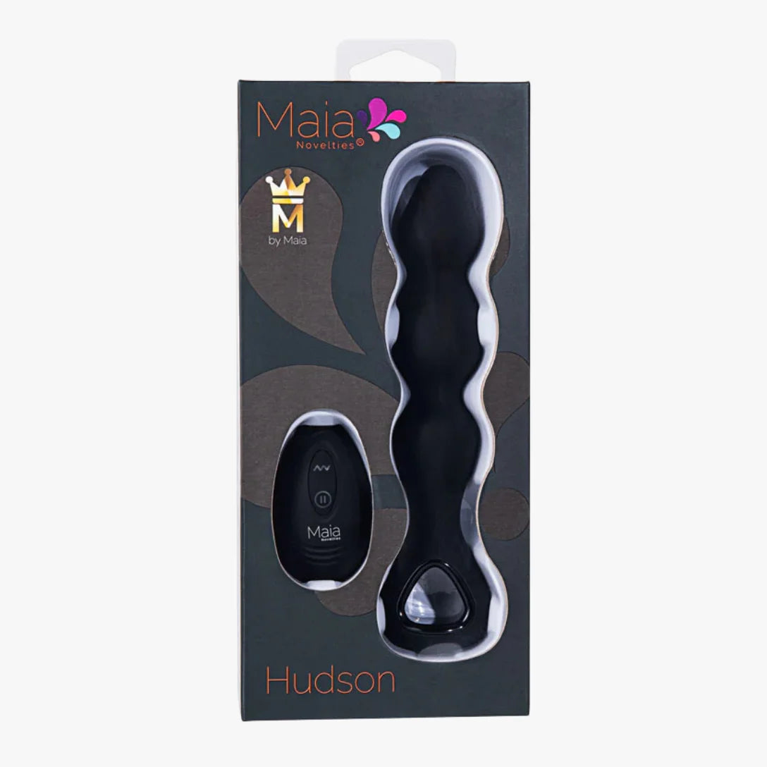 Maia Hudson anal vibrator with ergonomic body-safe design and adjustable vibration