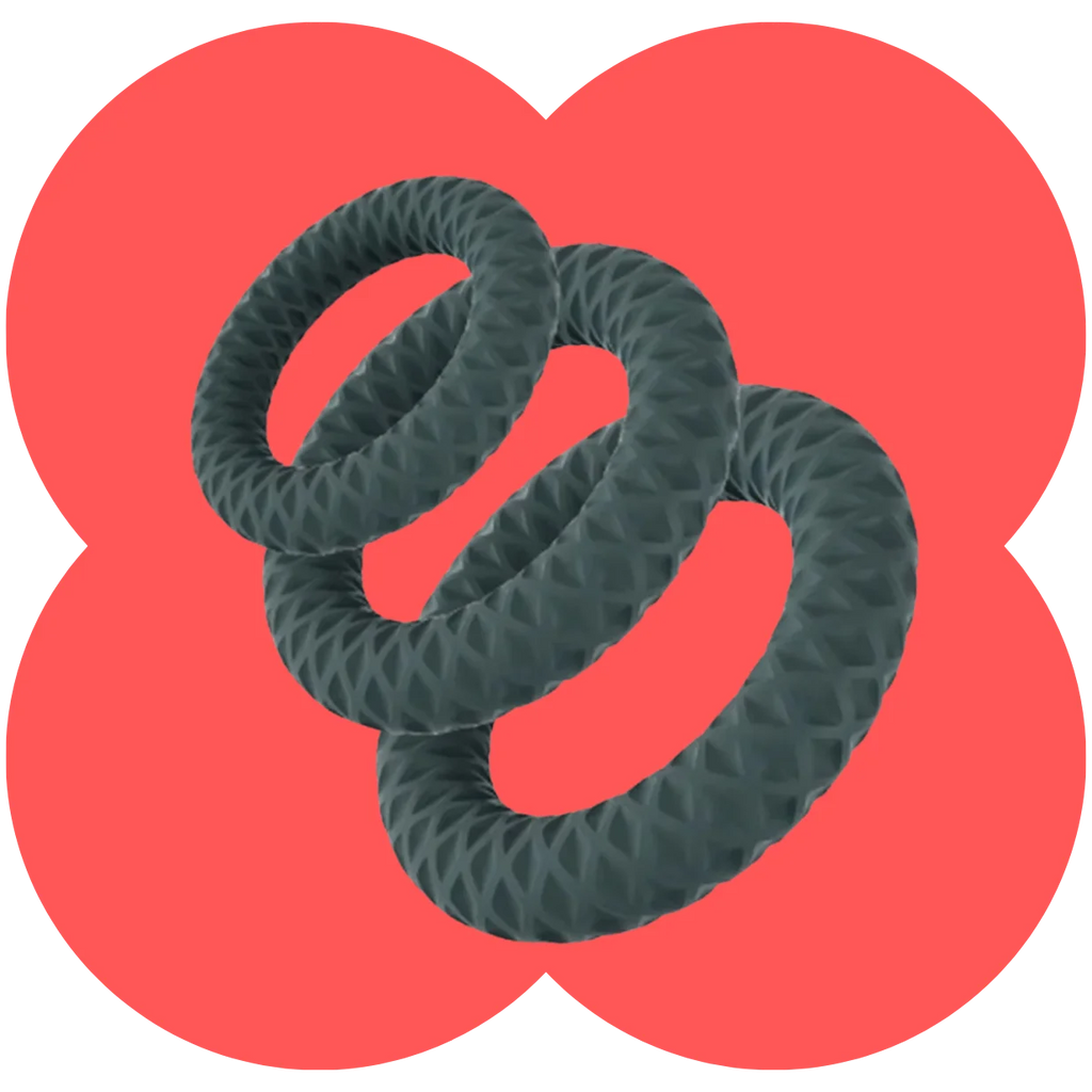 Maia Onyx body-safe silicone cock ring with flexible ergonomic design
