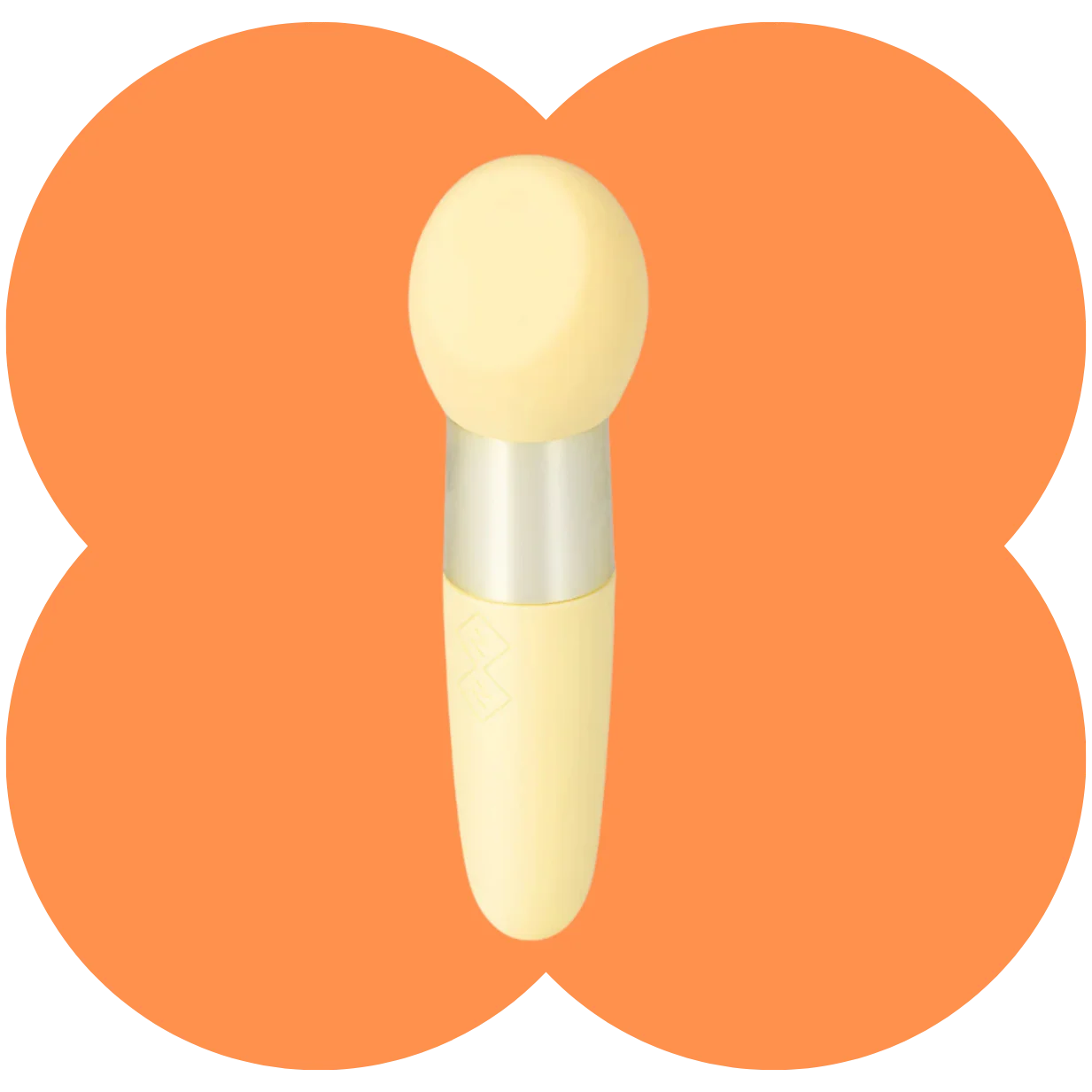 Maia Rina mini wand vibrator with ergonomic body-safe design
