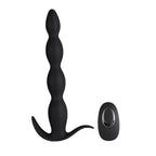 MASON USB rechargeable vibrating butt plug with wireless remote and body-safe silicone design
