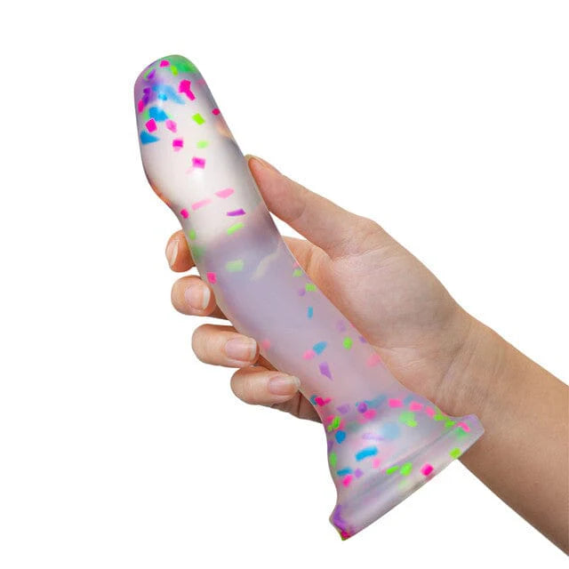 Hanky Panky Dildo by Neo Elite - Glow in the Dark