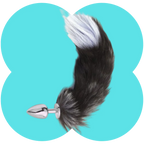 Nobü Fetish FTG medium tail plug with smooth body-safe construction