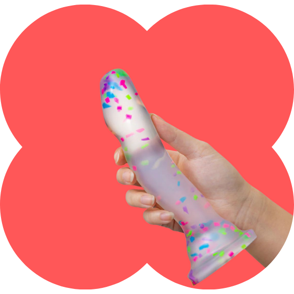 Hanky Panky Dildo by Neo Elite - Glow in the Dark