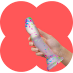 Hanky Panky Dildo by Neo Elite - Glow in the Dark