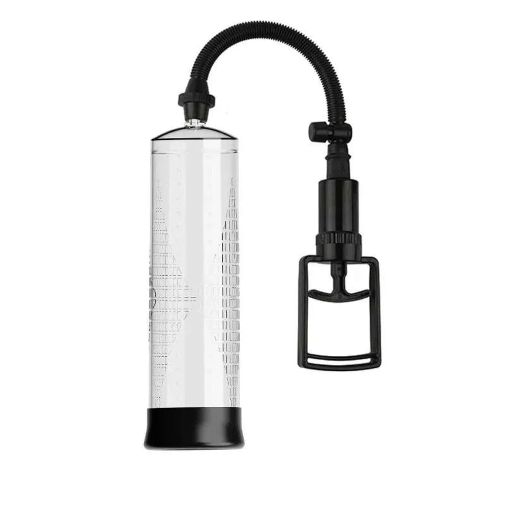 Pure Envy Enlargement Pro manual vacuum penis pump with comfortable ergonomic grip
