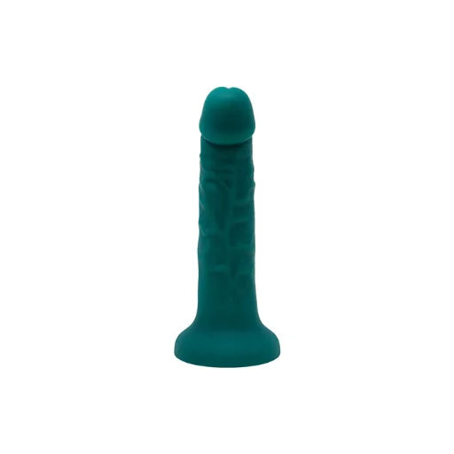 Nobü Rainbow DG14 body-safe silicone dildo with suction cup and strap-on harness
