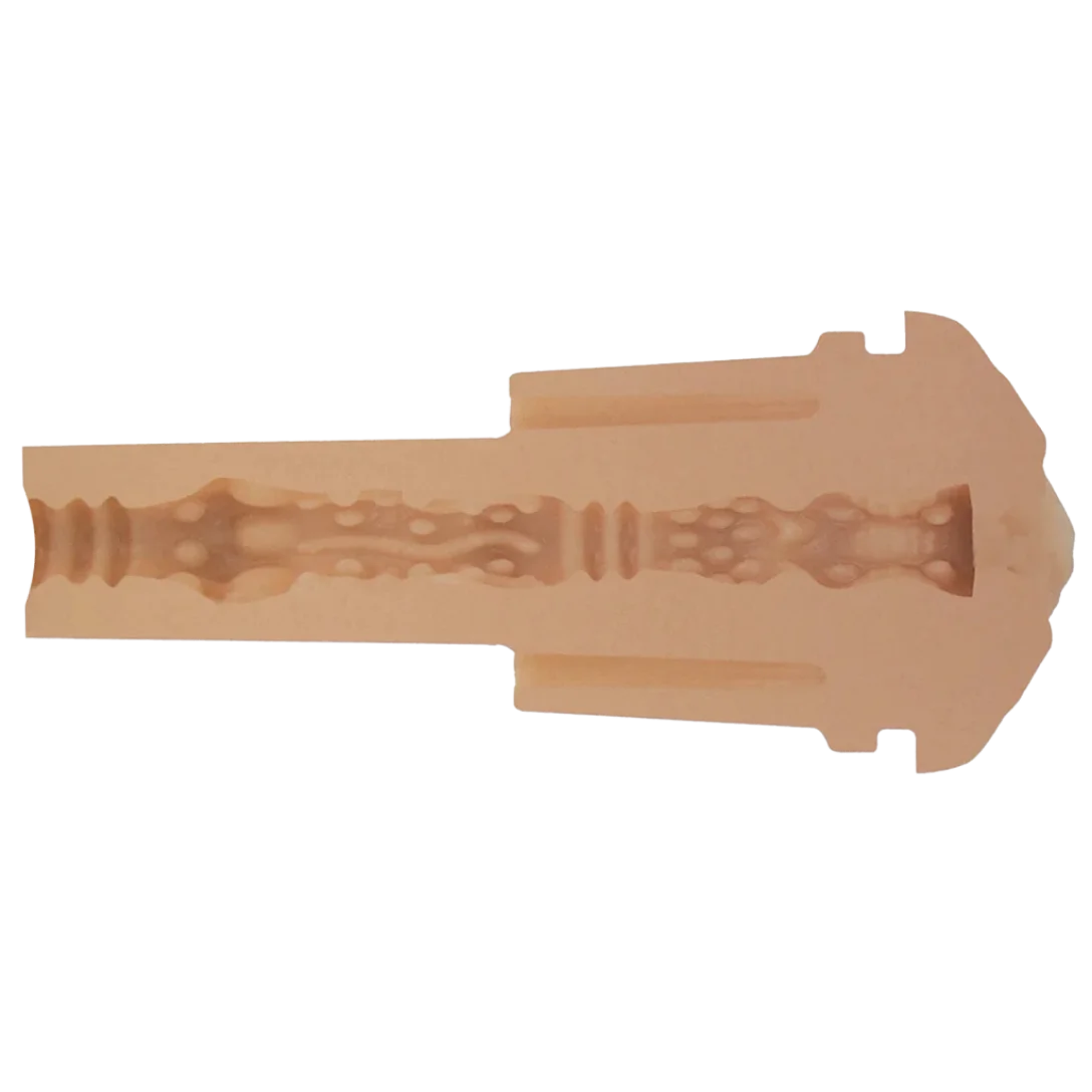 Shanna Masturbator silicone adult novelty product, insert, shown against a plain white background.