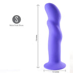 Maia Riley body-safe silicone dildo with smooth ergonomic contoured design

