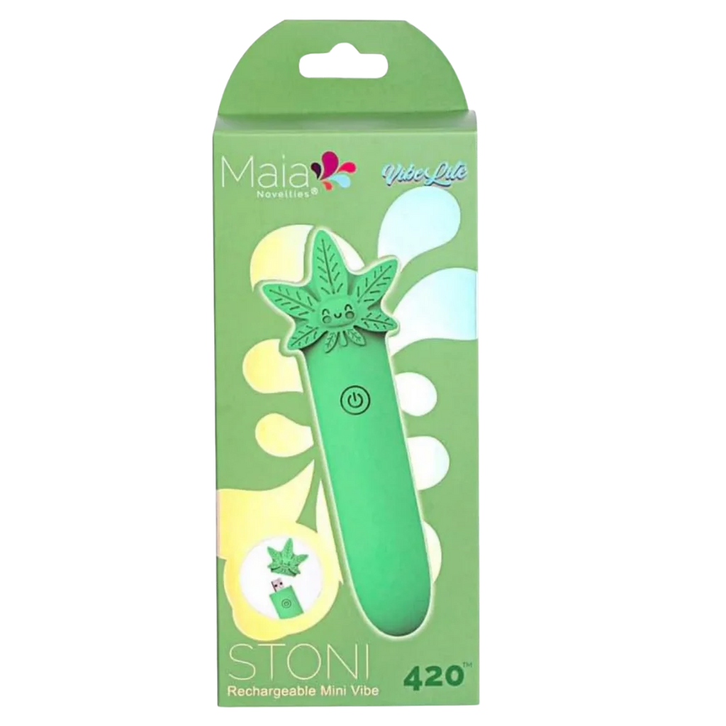 Maia Stoni compact bullet vibrator with smooth ergonomic body-safe design
