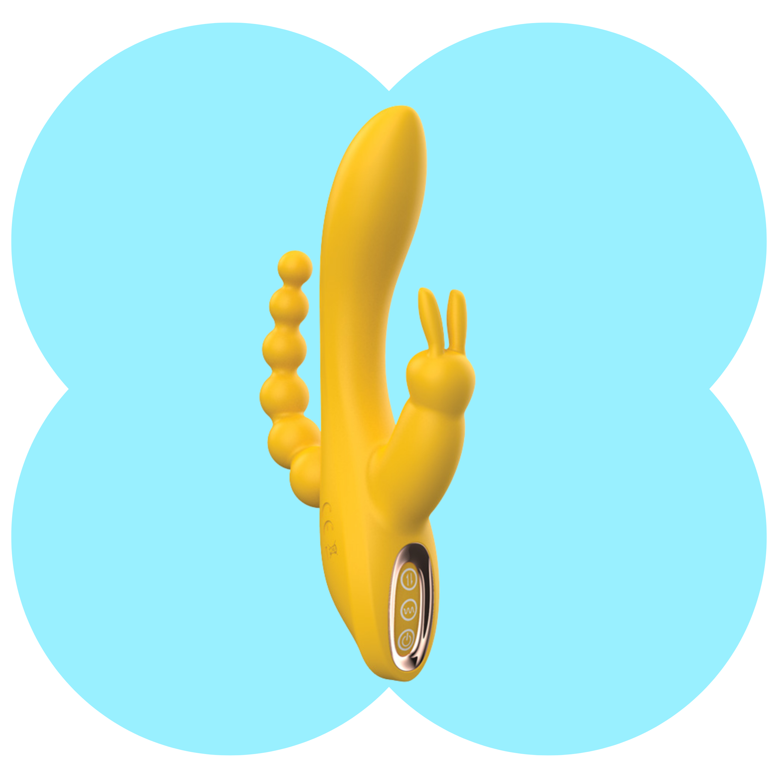 NOBÜ Essentials – Yüqi Intimate Triple Vibe - Yellow