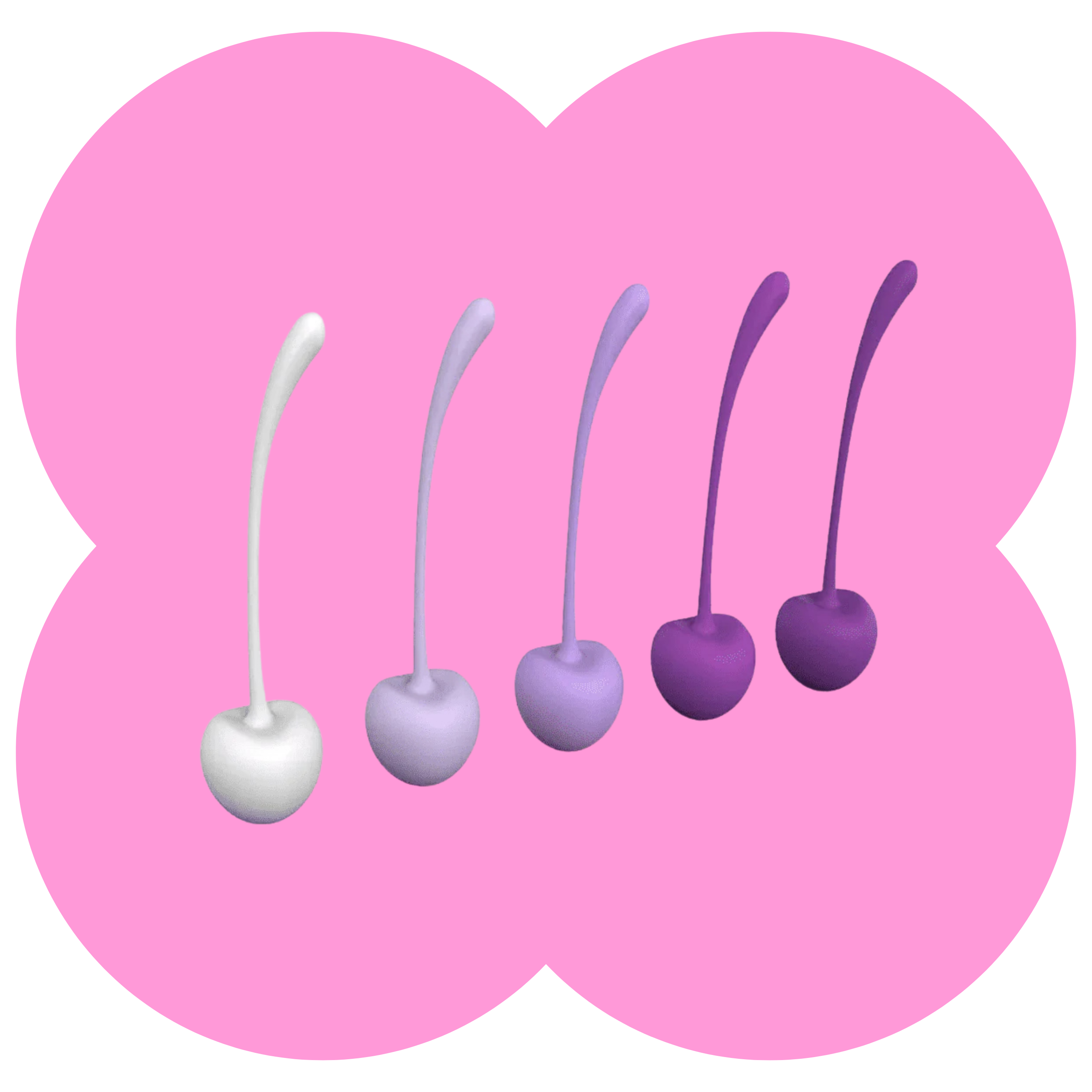 Cherries Kegel Trainer Set by Pure Envy