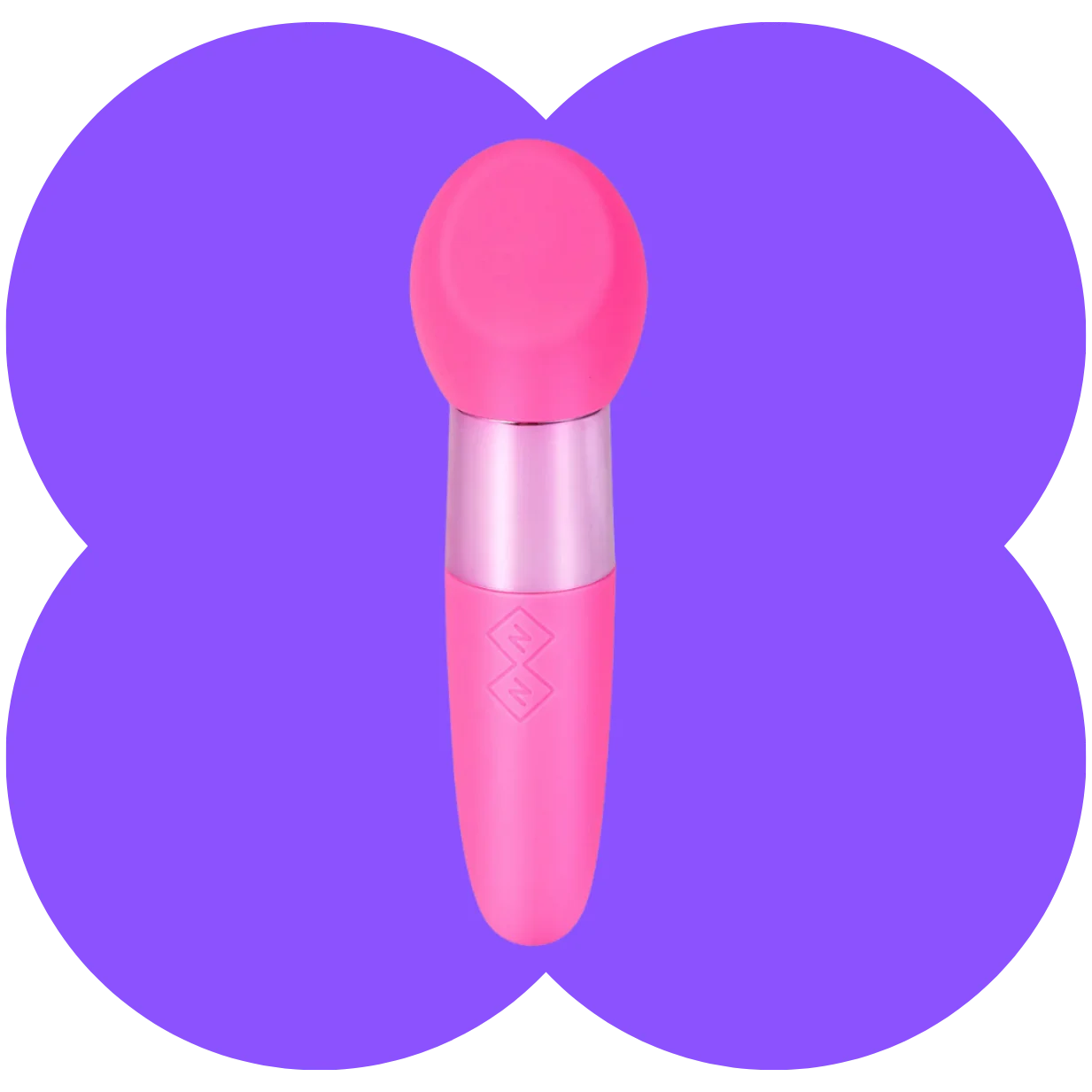 Maia Rina mini wand vibrator with ergonomic body-safe design
