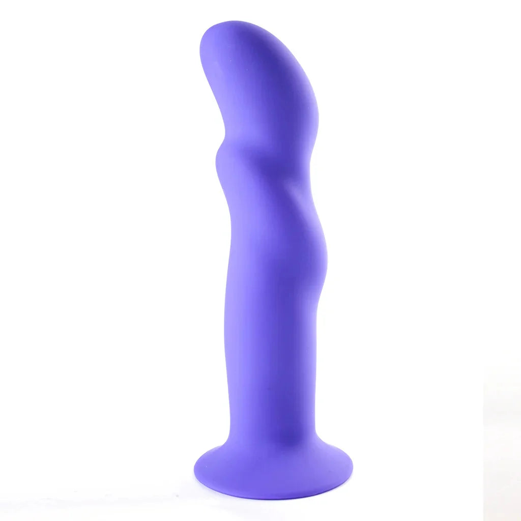Maia Riley body-safe silicone dildo with smooth ergonomic contoured design
