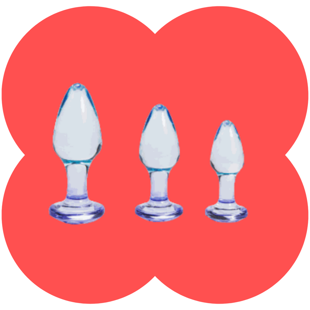 Butties Butt Plug by Maia - 3 Piece Acrylic Anal Plug Set