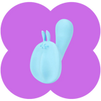 Averi Clitoral Vibrator - Dual-Vibration Silicone Vibrator by Maia