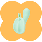 Averi Vibrator by Maia - Blue 10-Function Rechargeable Dual Vibration Liquid Silicone Vibrator