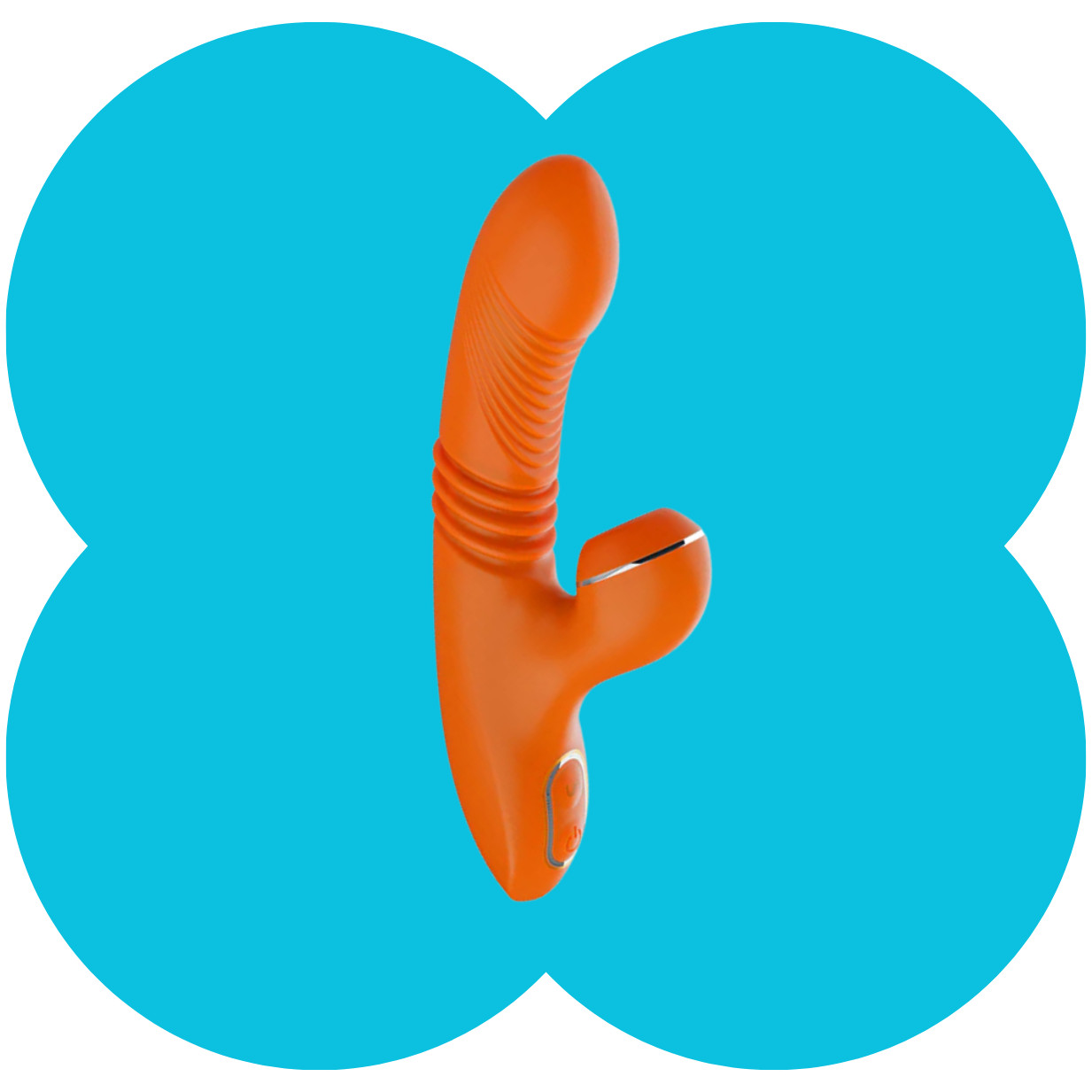 Tiffany Suction Vibrator Pro by Pure Envy - 7 Thrusting Action Rabbit Vibrator
